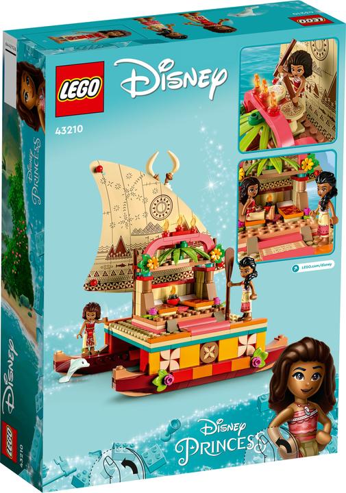 Actual product image LEGO 43210 Vaiana's Catamaran (43210, LEGO Disney)
