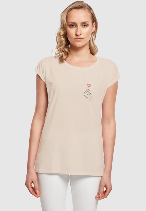 Immagine prodotto Merchcode Maglietta con spalla estesa K Heart da donna - 113383 (3XL)