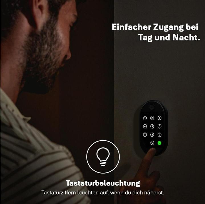 Produktbild Yale Linus Smart Keypad 2 (Fingerabdruck, Elektronische Zahlenkombination, Bluetooth)