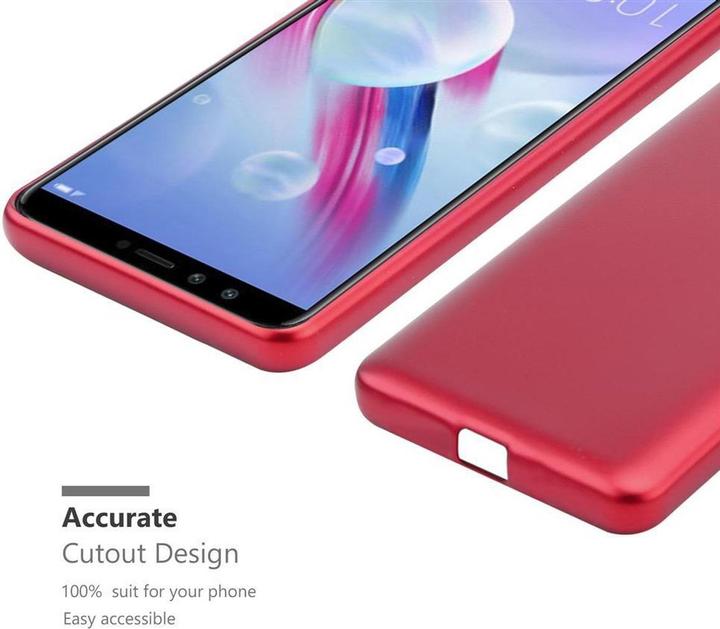Image du produit Cadorabo Couverture métallique mate TPU (Honor 9 Lite)