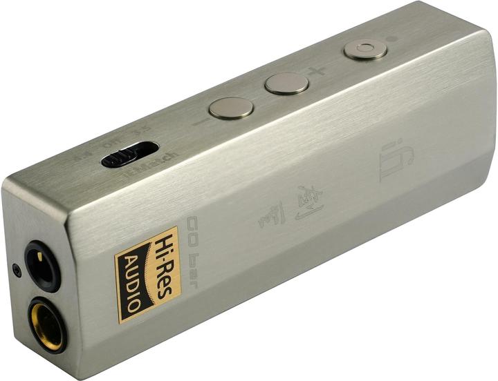 Immagine prodotto iFi Audio GO bar Kensei (Potenziamento dei bassi, USB-DAC, interruttore di guadagno, Bluetooth)