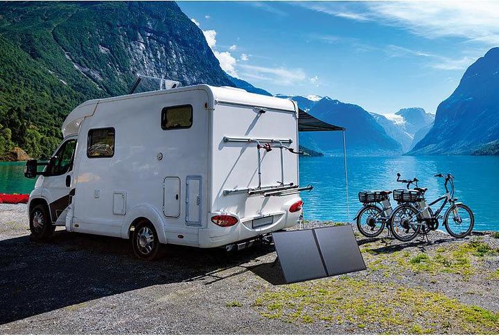 Produktbild Revolt Mobiles falt und aufstellbares Solarpanel (80 W, 3.50 kg)