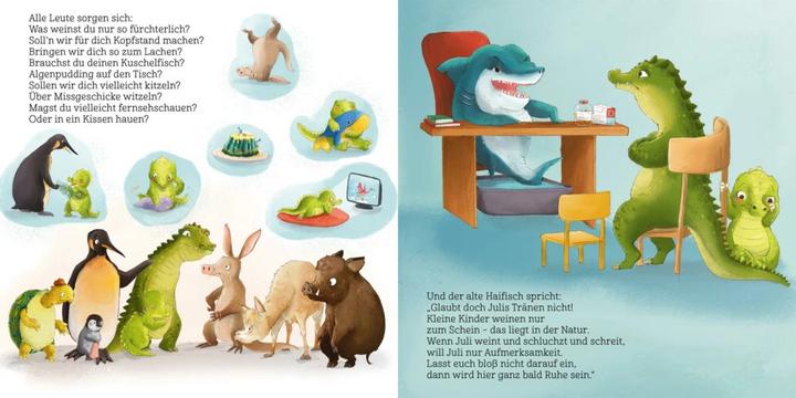 Produktbild Was weinst du denn so viel, kleines Krokodil? (Deutsch)