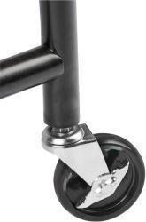 Produktbild Wenko Teleskop-Garderobe Profi 50696100 schwarz Metall 121,0 x 185,0 cm
