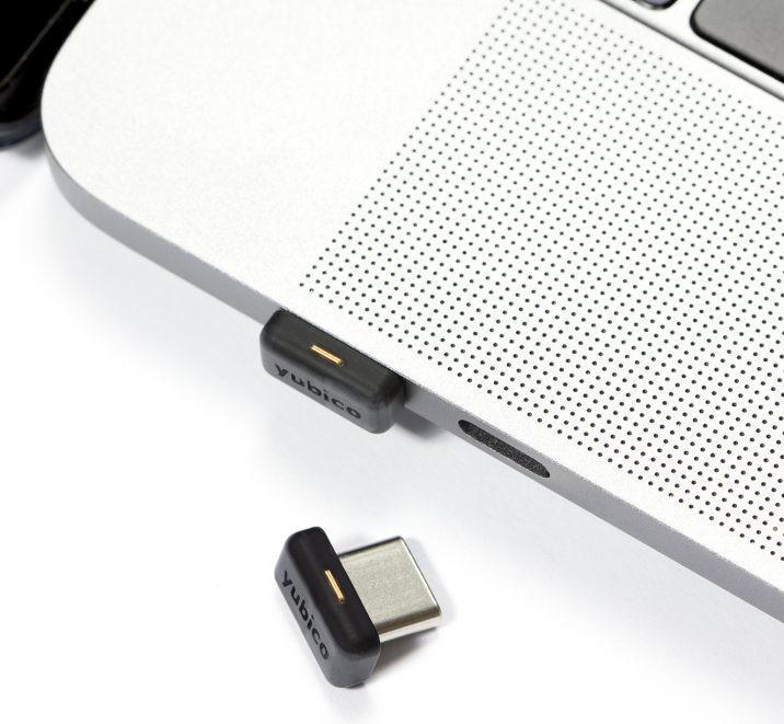 Actual product image Yubico YubiKey 5C Nano - USB-C