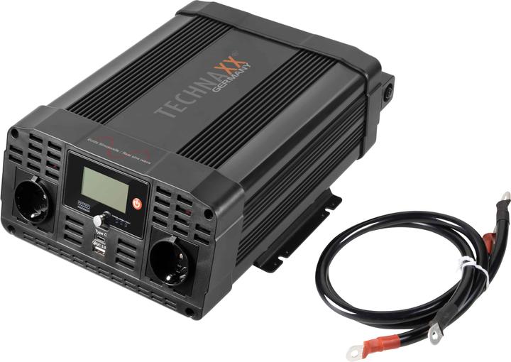 Image du produit Technaxx TE23 - Onduleur Sinus 3000 W contact de protection
