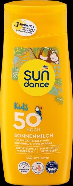 Image du produit dm Sundance Kids (Lait solaire, SPF 50, 200 ml)