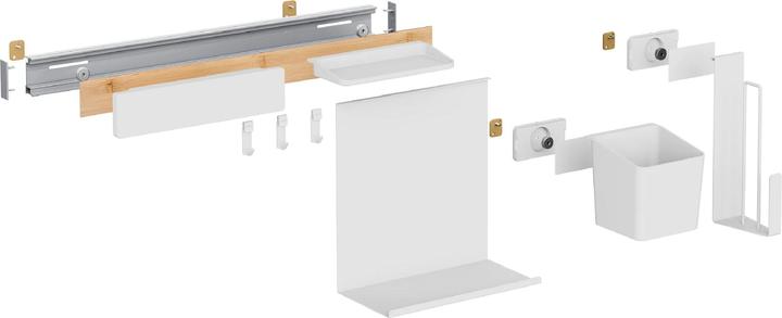 Produktbild tesa Küchenorganizer Kombi-Set L zum Kleben