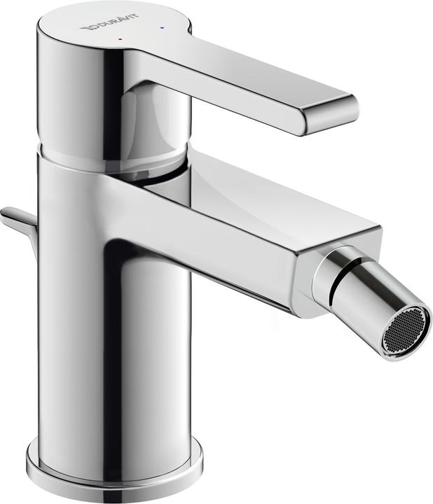Produktbild Duravit Einhebel-Bidetmischer B.2 mit Zugstangen-Ablaufgarnitur chrom