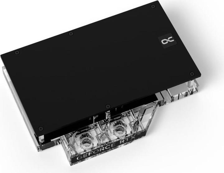 Immagine prodotto Alphacool Ice Block Aurora Acrylic RTX 4070TI Reference con piastra posteriore