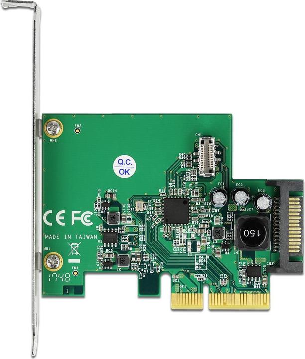 Produktbild Delock PCI Express Karte zu 1 x intern USB 3.2 Gen 2 Key B 20 Pin Buchse