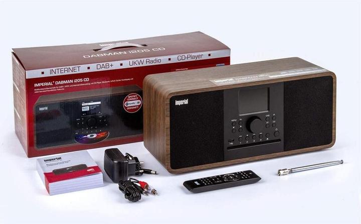 Actual product image Imperial Dabman i205 CD (Web radio, DAB+, VHF, FM, Bluetooth, Wi-Fi)
