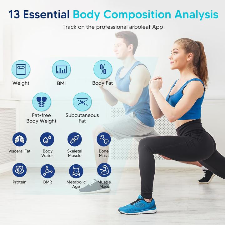 Actual product image Arboleaf Digitale Körperanalysewaage (180 kg)