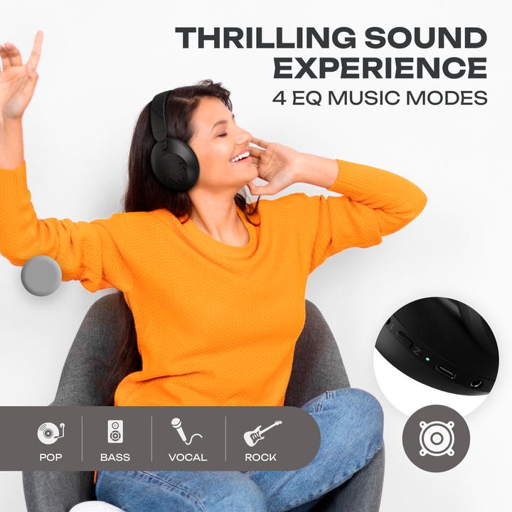 Produktbild PowerLocus Orion Over Ear Bluetooth-Kopfhörer (70 h)