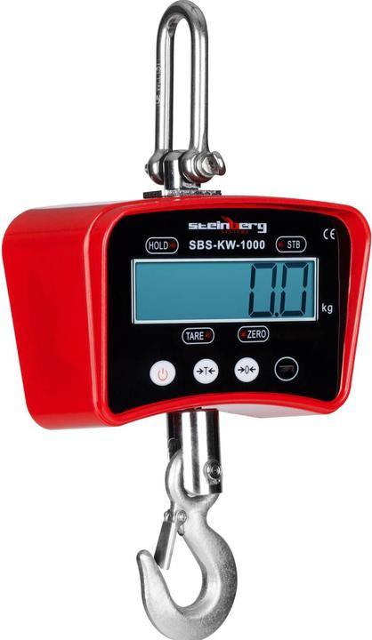 Actual product image Steinberg Crane Scales - 1.000 kg / 0.2 kg - red