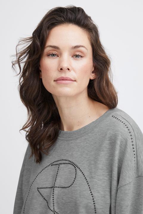 Actual product image Pulz Jeans PZMALLIE LS Sweatshirt 50207889 (L)