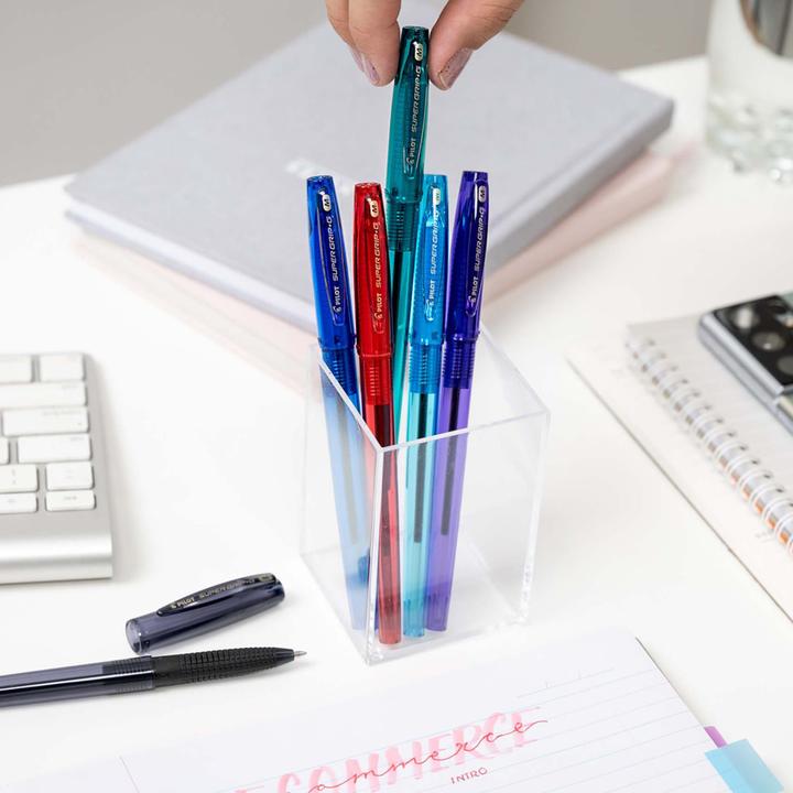 Image du produit Pilot Paquet de 12 stylos SuperGrip 0,7 mm (Vert, 12 x)