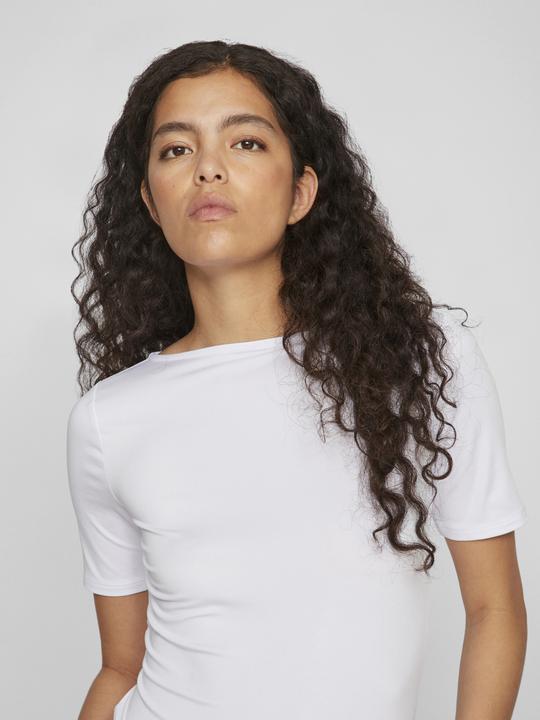 Actual product image Vila Boat-neck top with short sleeves (XS)
