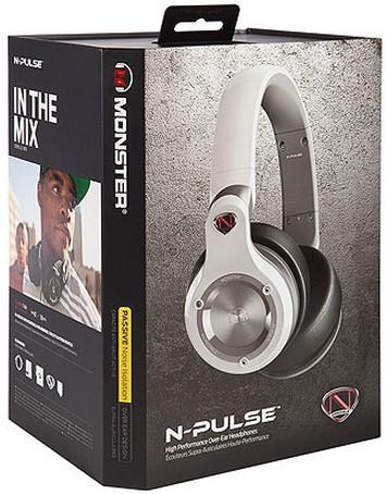 Actual product image Monster NCredible NPulse (No noise cancelling, Cable)