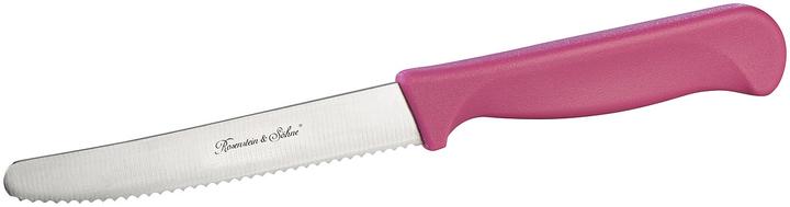Actual product image Rosenstein & Söhne Set of 6 colourful breakfast knives with serrated edge (11.40 cm)