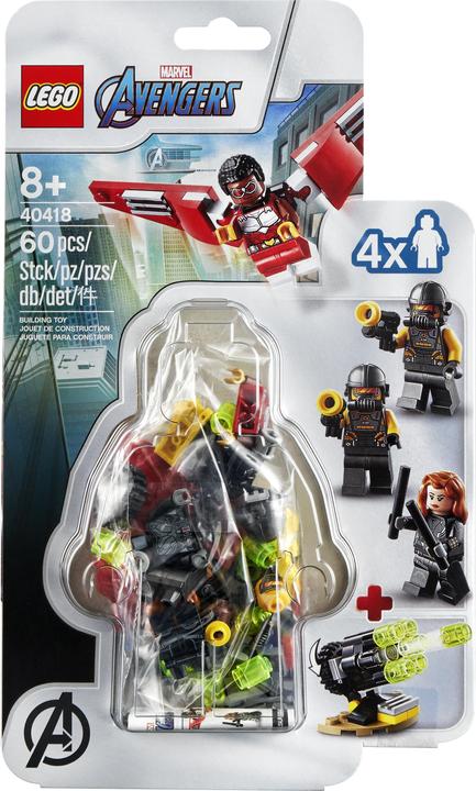 Immagine prodotto LEGO I supereroi Marvel Falcon e Vedova Nera fanno fronte comune (40418)
