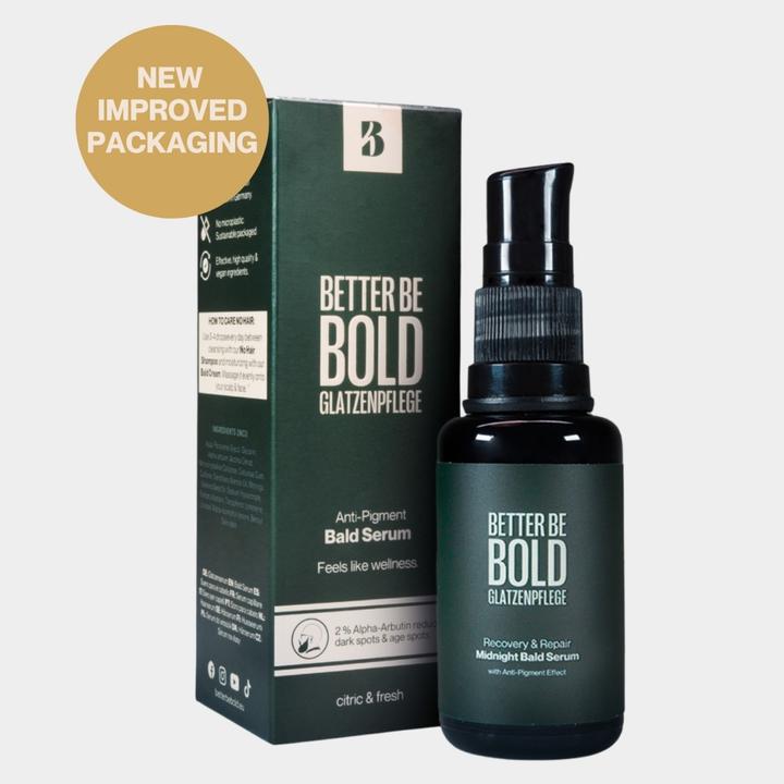 Produktbild Better be bold Bartöl und Glatzenöl - Bald Head & Beard Oil with Diamond Shine-Effect