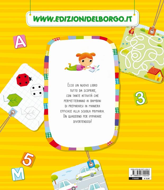 Image du produit Edizioni del Borgo Gioco e imparo. Vado in prima (Italien, Roberta Fanti)