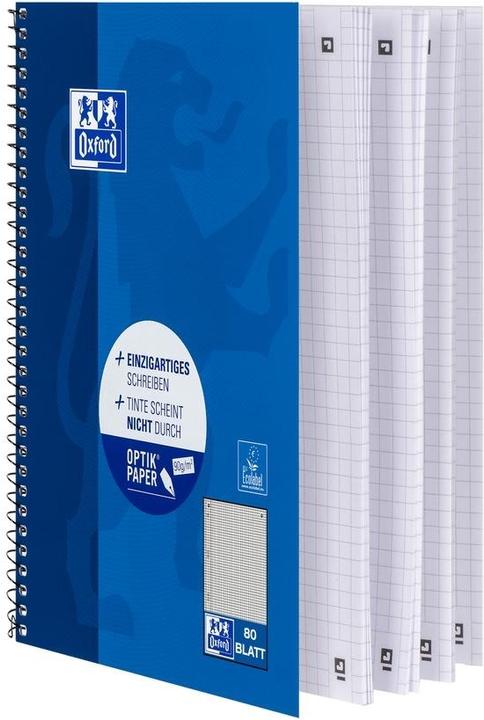 Actual product image Oxford Collegium block (A5, Checked, Hardcover)