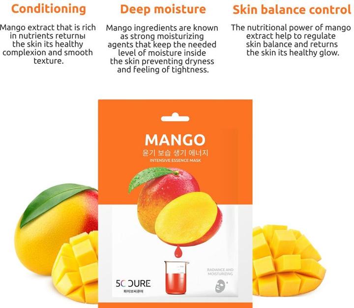Actual product image 5C Cure Mango Intensive Essence Mask