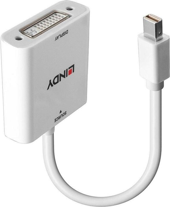 Productafbeelding Lindy Mini DisplayPort naar DVI Converter (Mini DP, 1.80 cm)