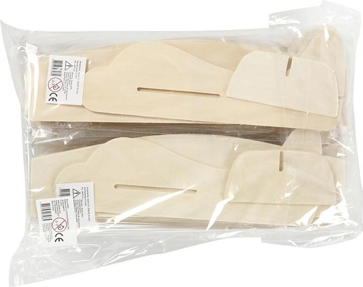 Actual product image Creativ Company Versier je Houten Vliegtuig, 20st.