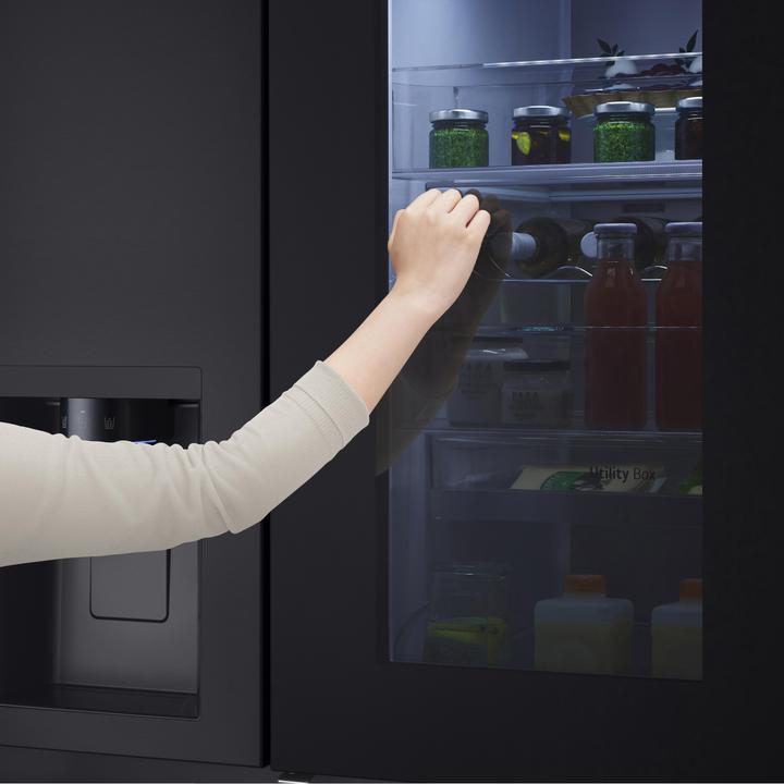 Immagine prodotto LG GSXE91EVAD Frigorifero Side-by-Side InstaView Door-in-Door, Classe D, 628L, Wi-Fi, Senza allaccio, U (628 l)