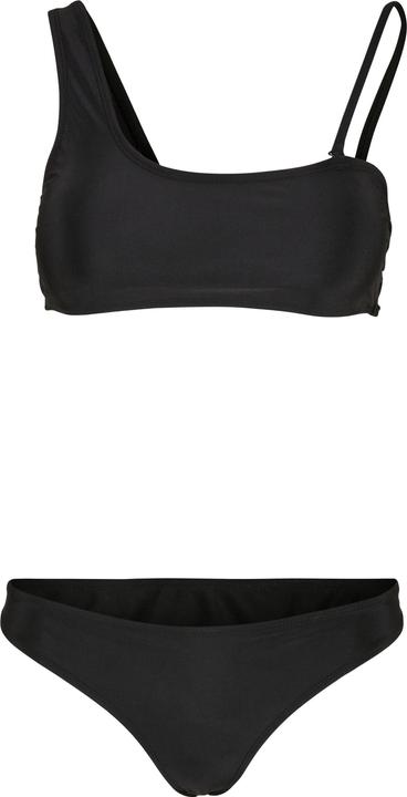 Actual product image Urban Classics Ladies Recycled Asymmetric Tank Top Bikini - 15625 (L)