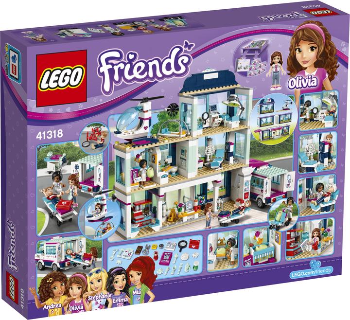 Actual product image LEGO Heartlake Hospital (41318, LEGO Friends)