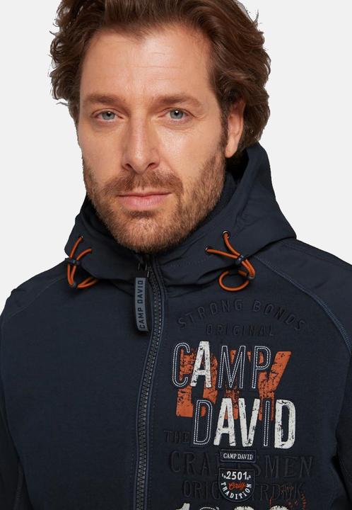Immagine prodotto Camp David Jacke THE CRAFTSMEN Kapuzensweatjacke (S)