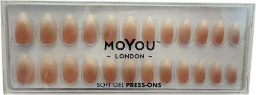 Produktbild MoYou London Soft Gel Press-Ons Bare Minimum Short Almond (Kunstnägel)