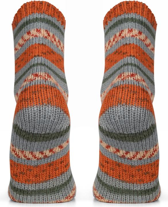Image du produit Normani 2 paires de chaussettes en laine tricotée milleraies - 9093 (lot de 2, 43 - 46)
