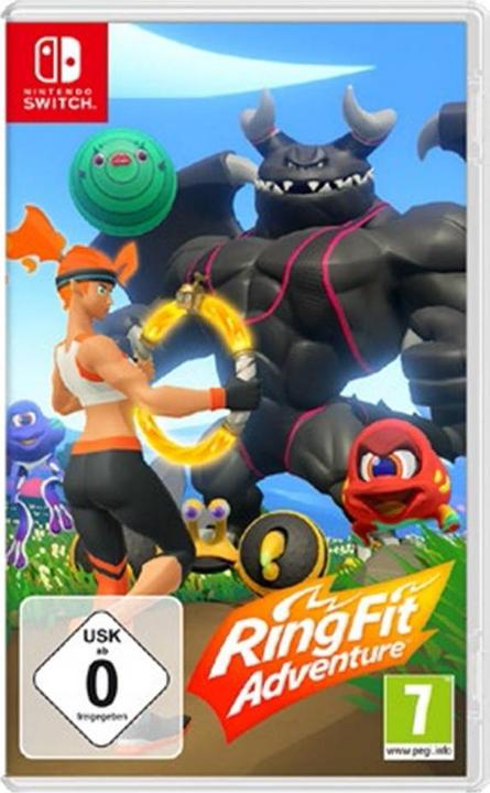 Actual product image Nintendo Ring Fit Adventure (Switch, Multilingual)