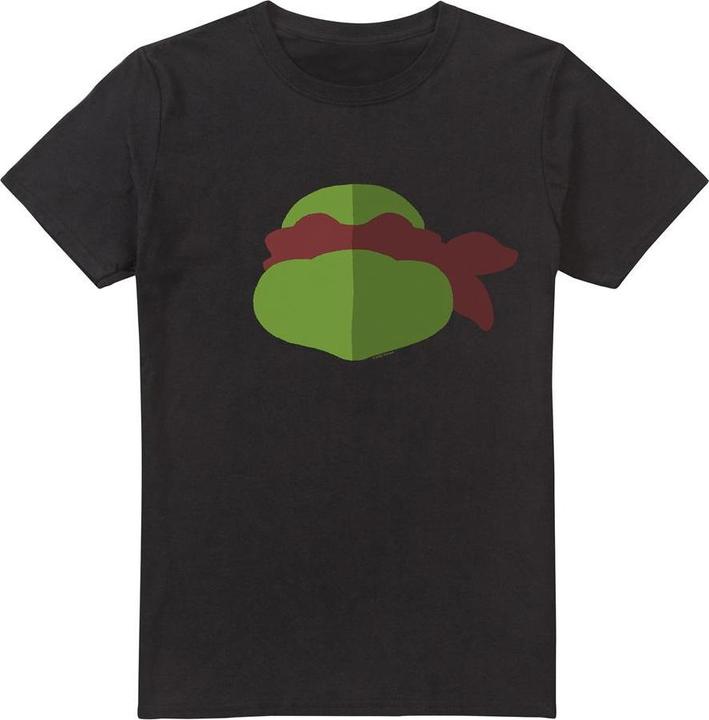 Actual product image Teenage Mutant NT Mens Raphael Face T-Shirt (5XL)