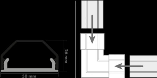 Produktbild Schwaiger Kabelkanal-Ecke (10 cm)