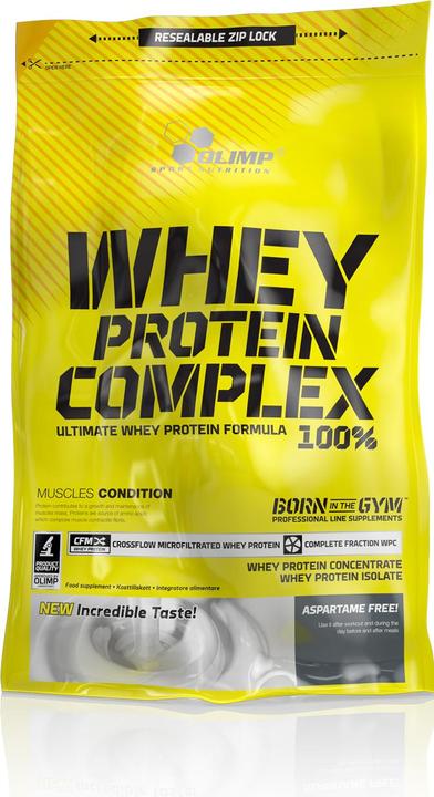Actual product image Olimp Sport Nutrition Whey Protein Complex 100 % (Delicious tiramisu, 20 pcs., 700 g)