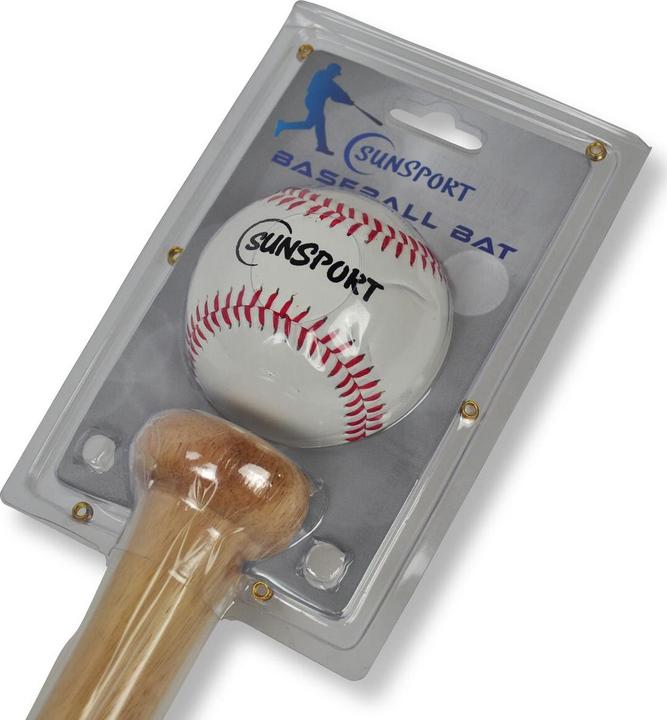 Immagine prodotto Tactic Mazza da baseball Bex Sunsport con pallina, 71 cm (27.95")