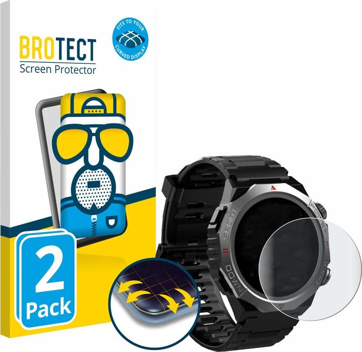 Produktbild BROTECT Fullscreen Schutzfolie Displayschutz Folie Matt Entspiegelungsfolie