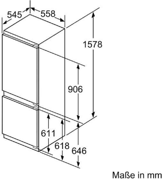 Image du produit Bosch Hausgeräte KIS77ADD0 (229 l)