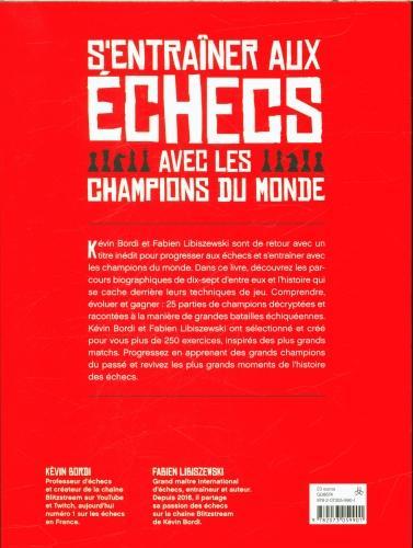 Produktbild S'entraîner aux échecs avec les champions du monde (Französisch, Bordi Kévin, Libiszewski Fabien, 2024)
