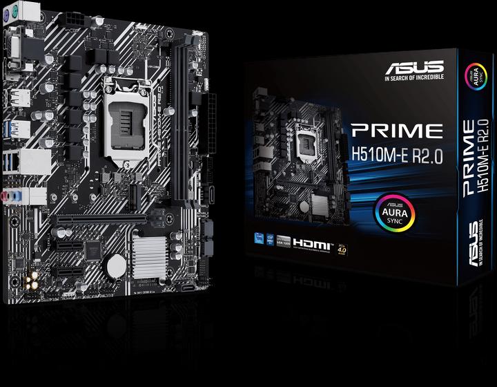 Immagine prodotto ASUS PRIME H510M-E R2.0 (LGA 1200, Intel H510, mATX)