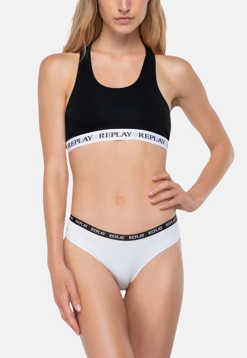 Actual product image Replay Women's pants with logo waistband 2-pack (XL, pack of 2)