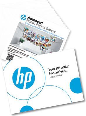 Image du produit HP Advanced Photo Paper 10 feuilles (250 g/m², 101 x 305 mm, 10 x)