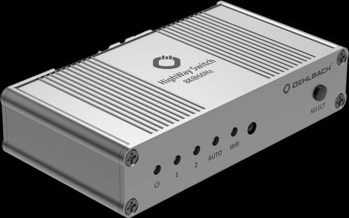 Produktbild Oehlbach HighWay Switch 8K HDMI Switch 2 Port