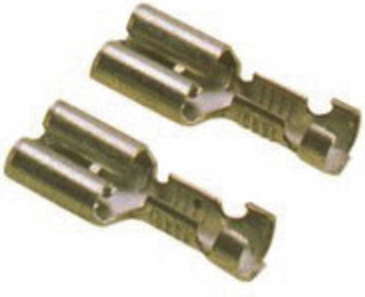 Actual product image Lapp Cable flat receptacle Plug width: 6.3 mm Plug thickness: 0.8 mm 180 ° Uninsulated 635010 100 pcs.